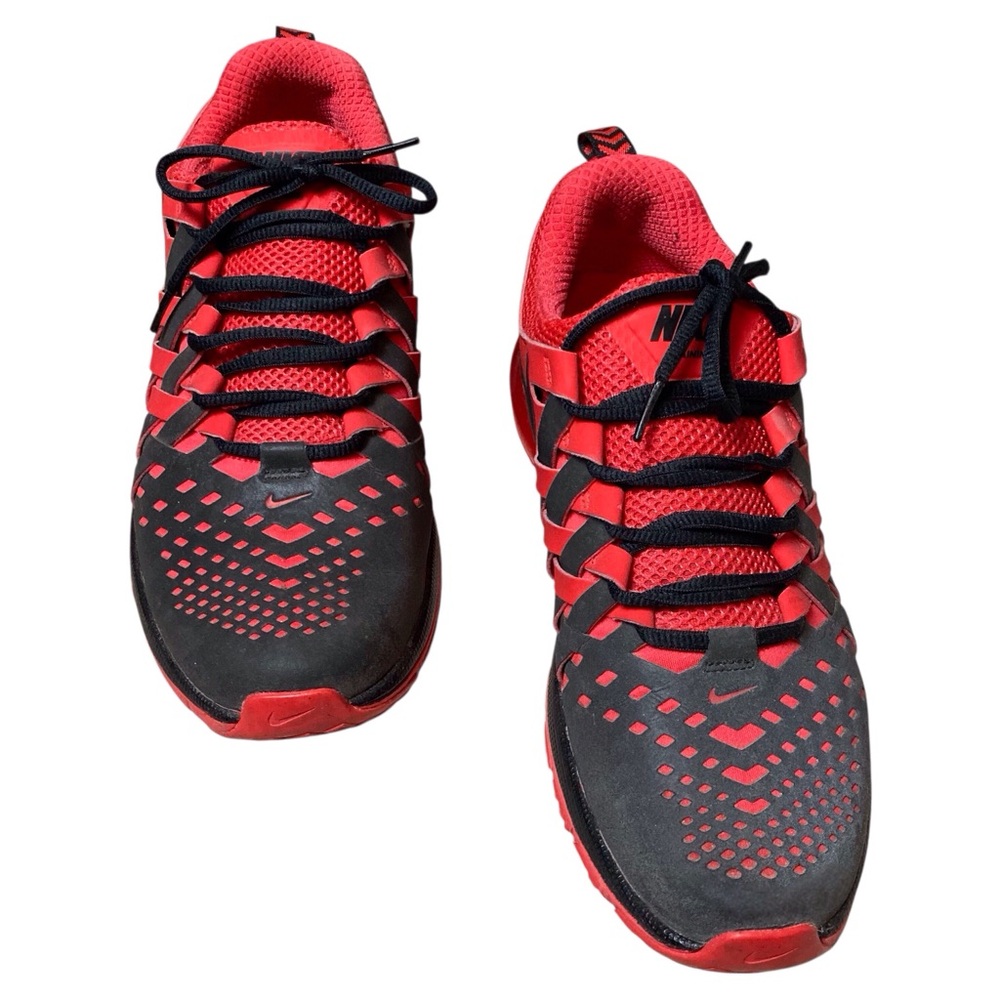 SALE | Men’s Nike Fingertrap Max University Red Training Sneakers Running Shoes - Picture 4 of 6